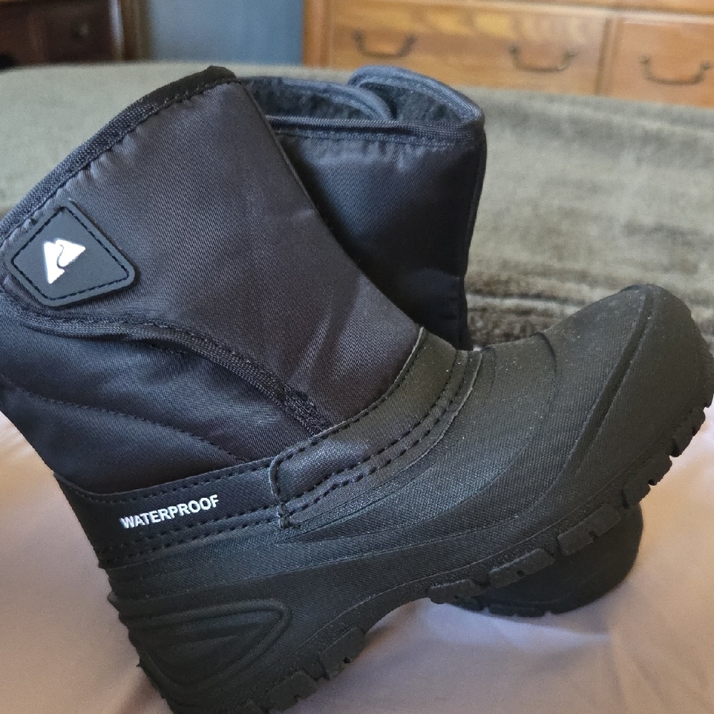 Ozark Trail Kids Black Waterproof Boots